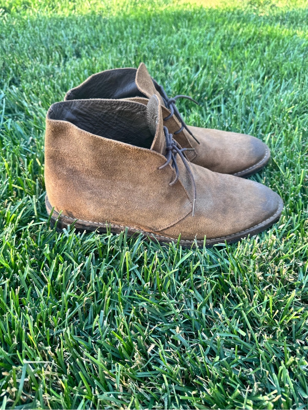 Thursday Boot Co Everyday Chukka Boots Brown Suede Size 10.5